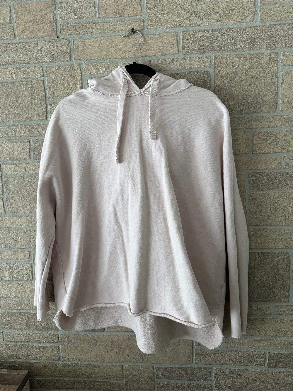 NWOT Frank & Eileen Vintage Rose Pink Kane Triple Fleece Hoodie M - Picture 4 of 9